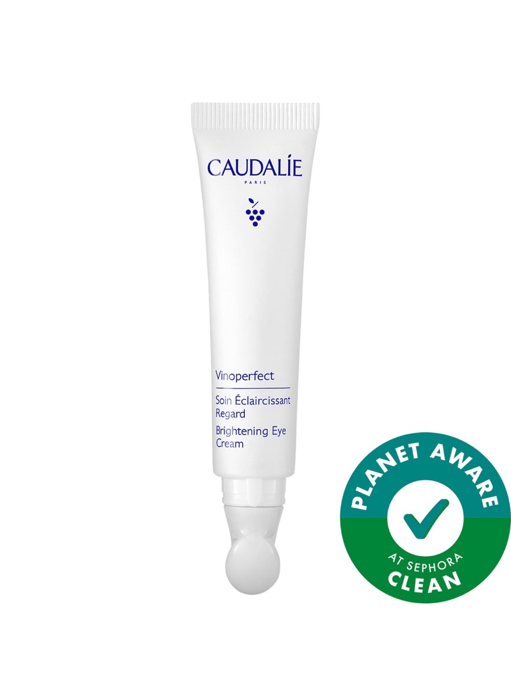 Caudalie Brightening Eye Cream - White & Blue Accents
